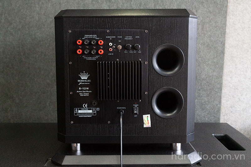 Loa Sub Boss Elec B12, Bass 30cm, 150W-3