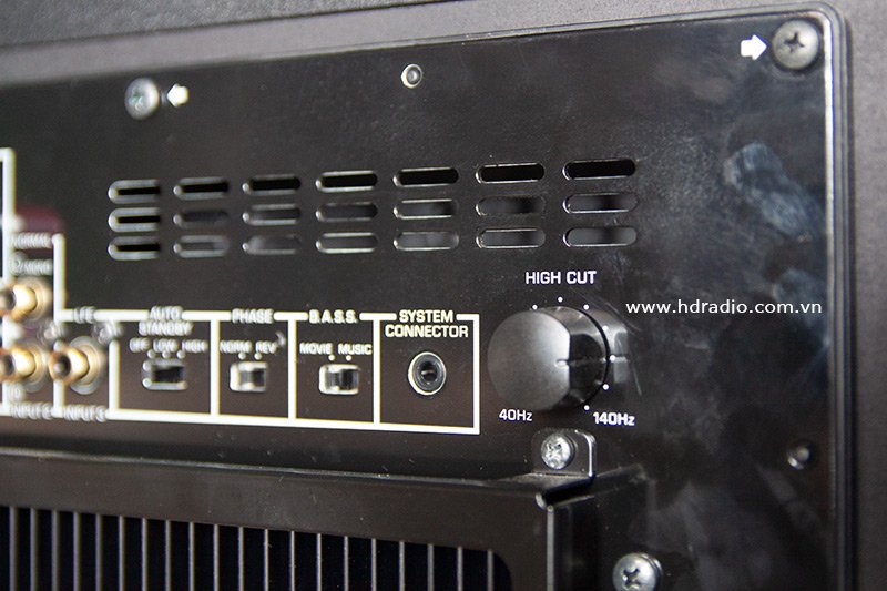 Loa sub Yamaha NS SW300, Sub điện, Bass 25cm, 250W-3