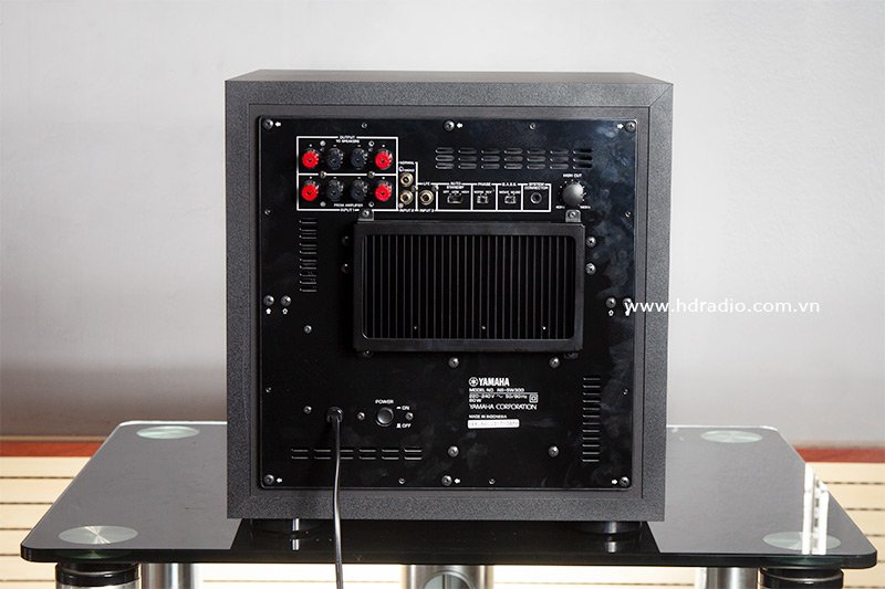 Loa sub Yamaha NS SW300, Sub điện, Bass 25cm, 250W-7