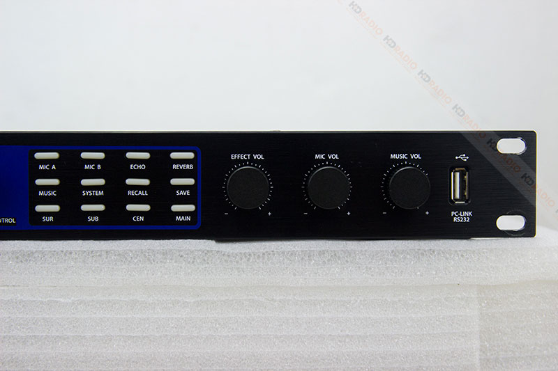 Mixer Karaoke Wharfedale WKP300, Chống Hú Rít, 6CH-1