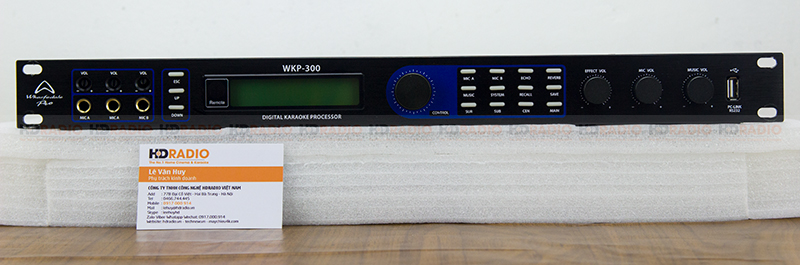 Mixer Karaoke Wharfedale WKP300, Chống Hú Rít, 6CH-6