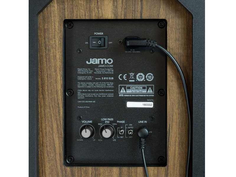 Loa Sub Jamo S810, Sub điện, 150W, Bass 25cm-3