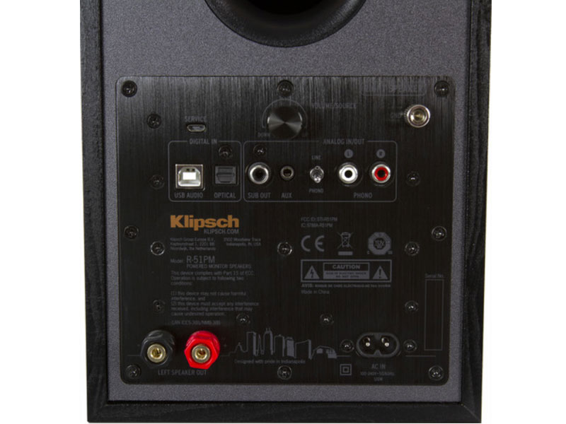 Loa Klipsch R-51PM, 120W (Loa BookShelf Liền Công Suất)-3