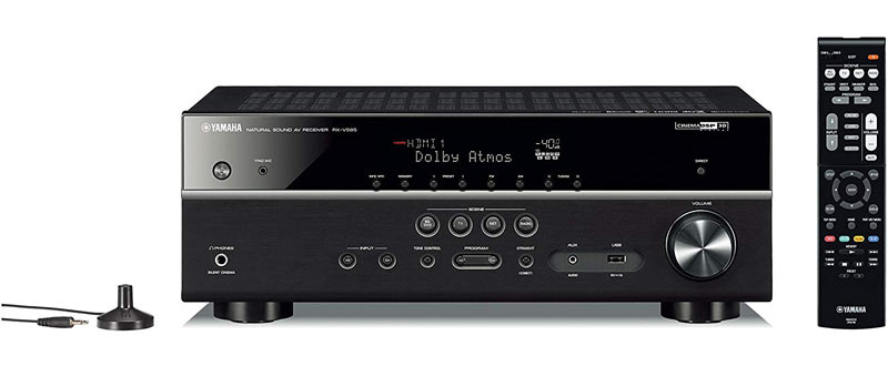 Amply Yamaha RX V585-4