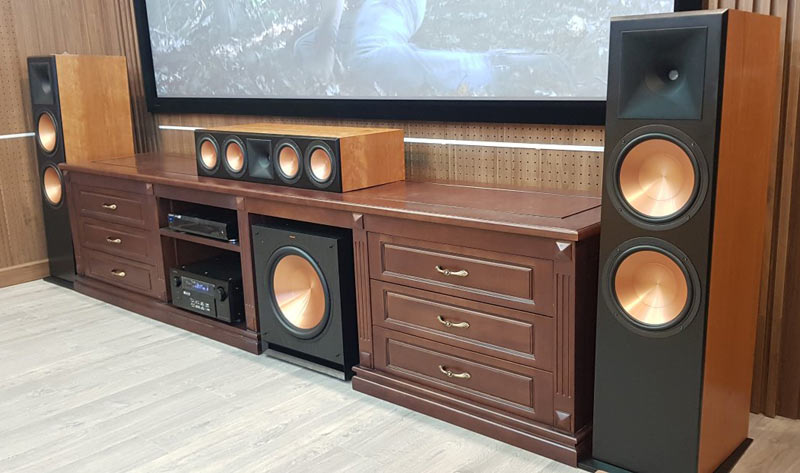 Loa Sub Klipsch SPL100, Sub điện, 450W, Bass 25cm-4