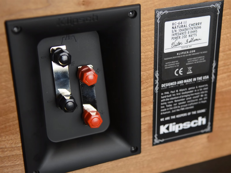 Loa Klipsch RC64 III (Độ nhạy 99dB, Tần số 57Hz-24KHz)-11