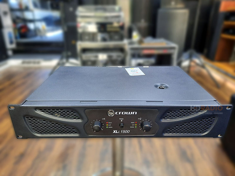 Cục đẩy công suất Crown XLi1500, 330W x 2 Kênh-1
