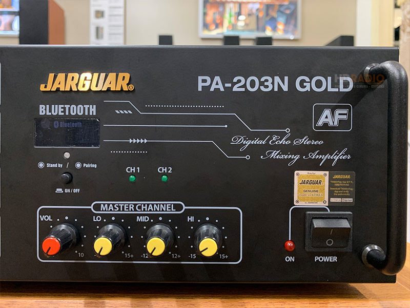 Amply Jarguar PA 203N Gold AF (800W/2 Kênh, Bluetooth, FBX, 16Kg)-5