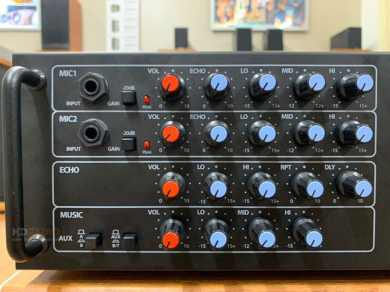 Amply Jarguar PA 203N Gold AF (800W/2 Kênh, Bluetooth, FBX, 16Kg)-6