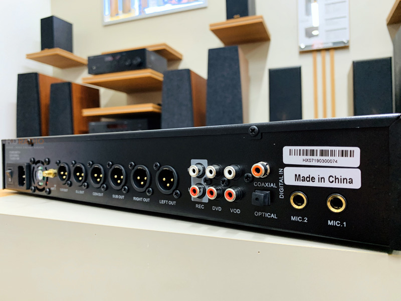 Vang số Karaoke AAP K9800 II Plus, Chống Hú Rít, 6CH, Optical-7