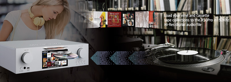 Music server Cocktail X50Pro, Hỗ trợ quản lý nhạc số, Ethernet, AirPlay, Spotify Connect-6