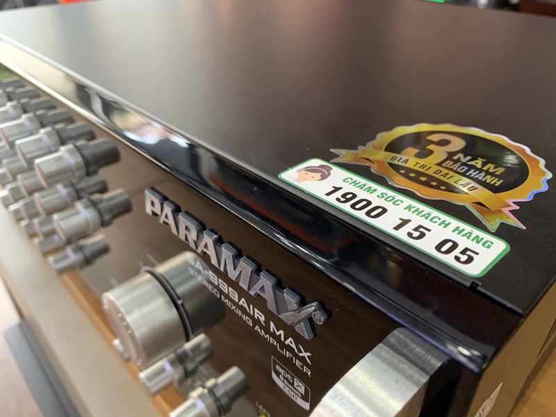 Amply Paramax SA 999 AIR Max (700W/2 Kênh, Bluetooth, 13Kg)-6