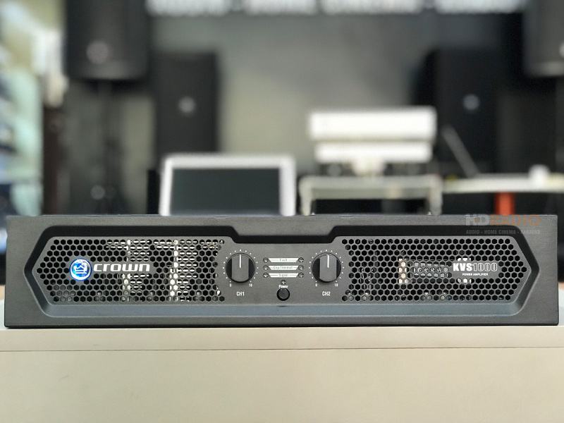 Cục đẩy công suất Crown KVS1000, 1000W x 2 Kênh-2