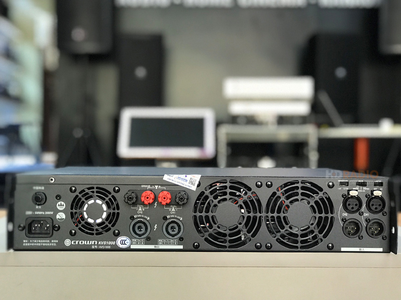 Cục đẩy công suất Crown KVS1000, 1000W x 2 Kênh-3