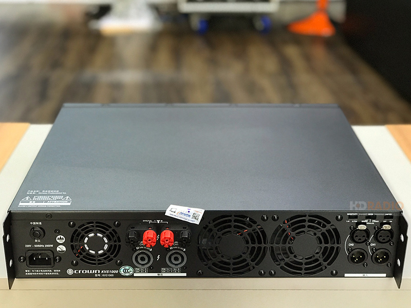Cục đẩy công suất Crown KVS1000, 1000W x 2 Kênh-7