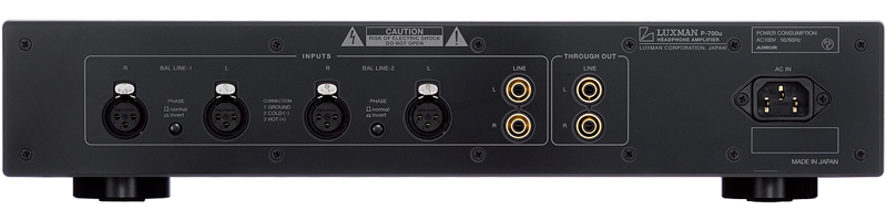 Headphone Amply Luxman P-700U, 2 Kênh, 4W/CH (8 Ohm)-1