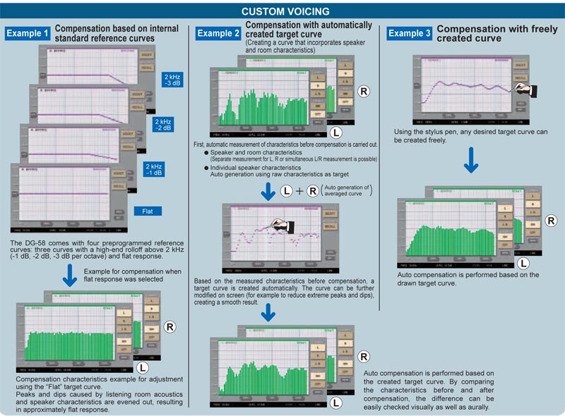 Voicing Equalizer Accuphase DG58-7