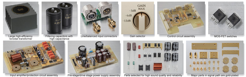 Mono Power Amply Accuphase M6200, 2 Kênh, 150W/CH (8 Ohm)-3