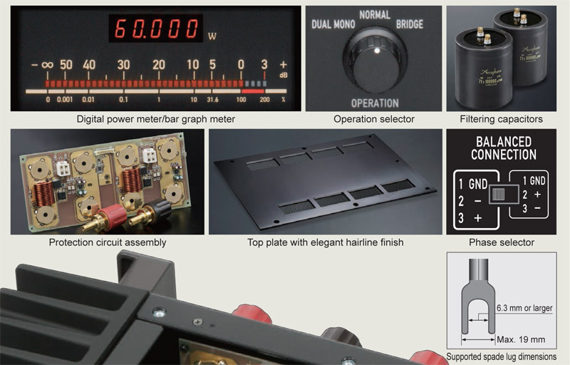 Power Amply Accuphase A75, 2 Kênh, 60W/CH (8 Ohm)-4