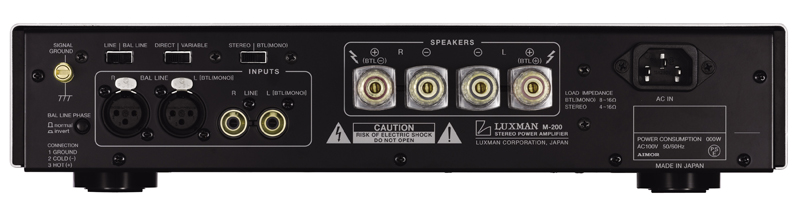 Power Amply Luxman M200-1