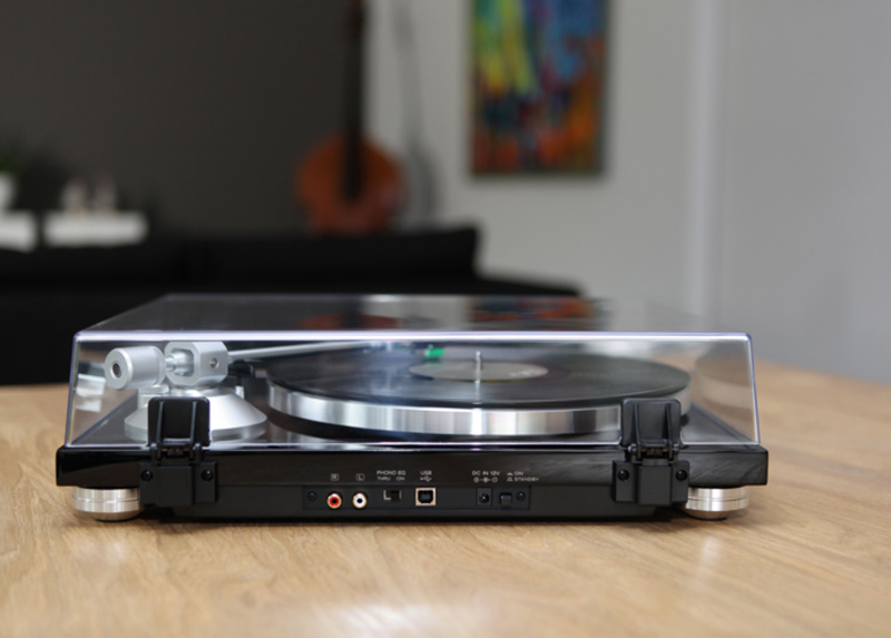 Đầu Đĩa Than TEAC TN-300, Hộp mực MM AT95E, RCA, USB (33 1/3, 45 RPM)-11