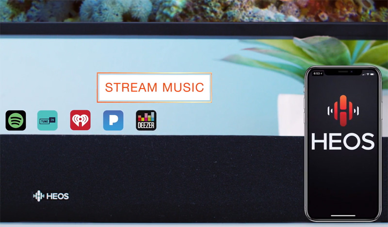 Loa Soundbar Denon HEOS HomeCinema HS2-11