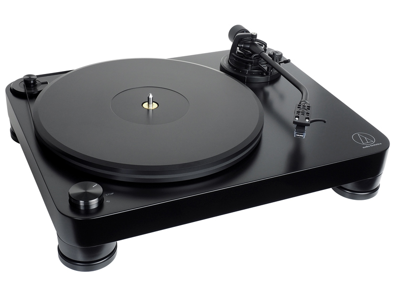 Đầu đĩa than Audio Technica AT LP7, Hộp mực MM VM520EB, RCA (33 1/3, 45 RPM)-1