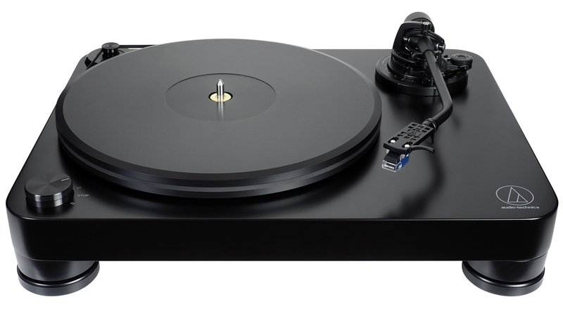 Đầu đĩa than Audio Technica AT LP7, Hộp mực MM VM520EB, RCA (33 1/3, 45 RPM)-3