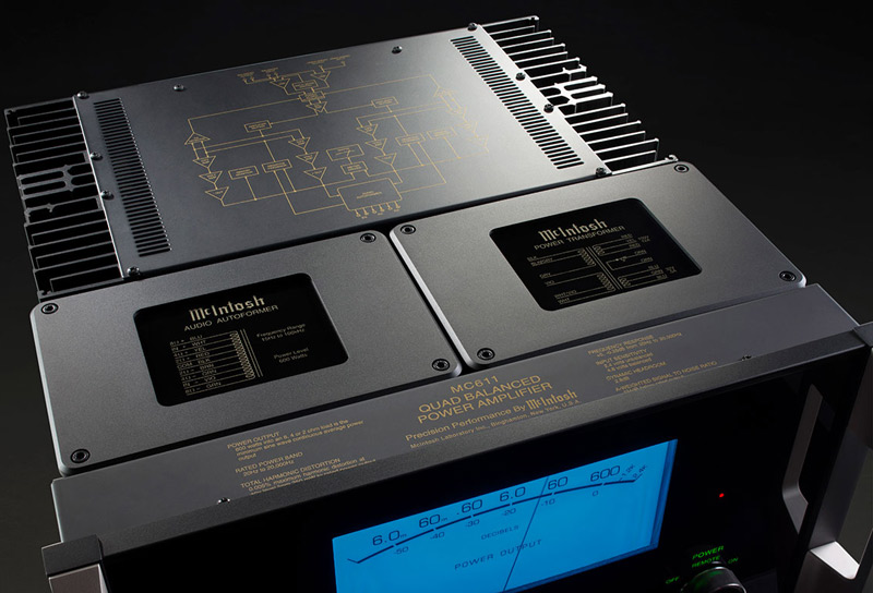 Mono Power McIntosh MC611, 1 Kênh, 600W-8