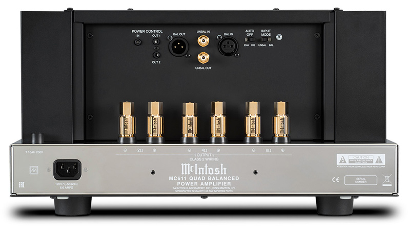 Mono Power McIntosh MC611, 1 Kênh, 600W-4