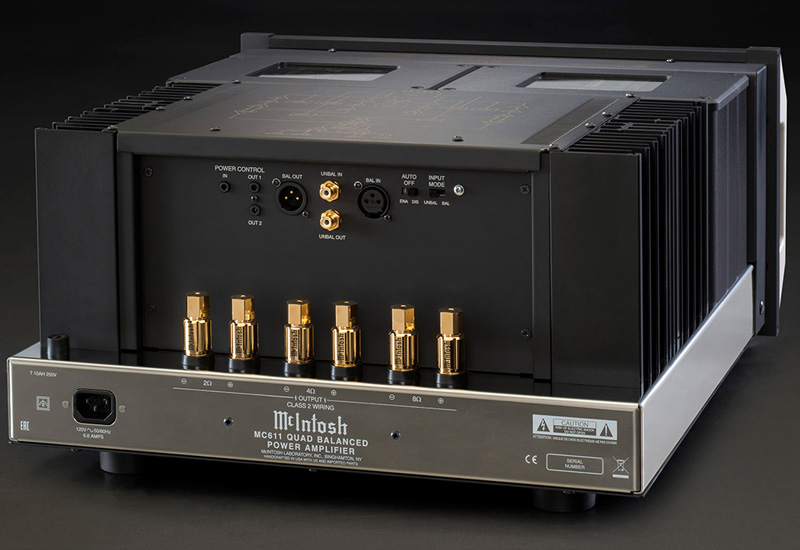 Mono Power McIntosh MC611, 1 Kênh, 600W-7