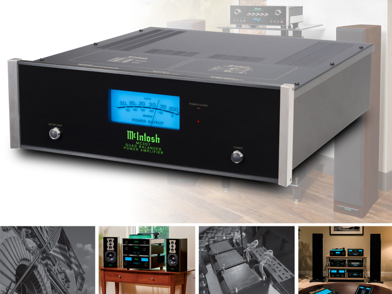 Mono Power McIntosh MC301, 1 Kênh, 300W-4