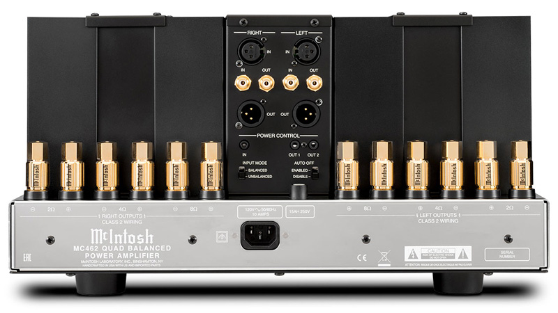 Power Amply McIntosh MC462, 2 Kênh, 450W/CH (8 Ohm)-4