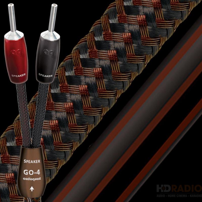 Dây loa AudioQuest GO-4 Star-Quad (dài 2 mét)-3