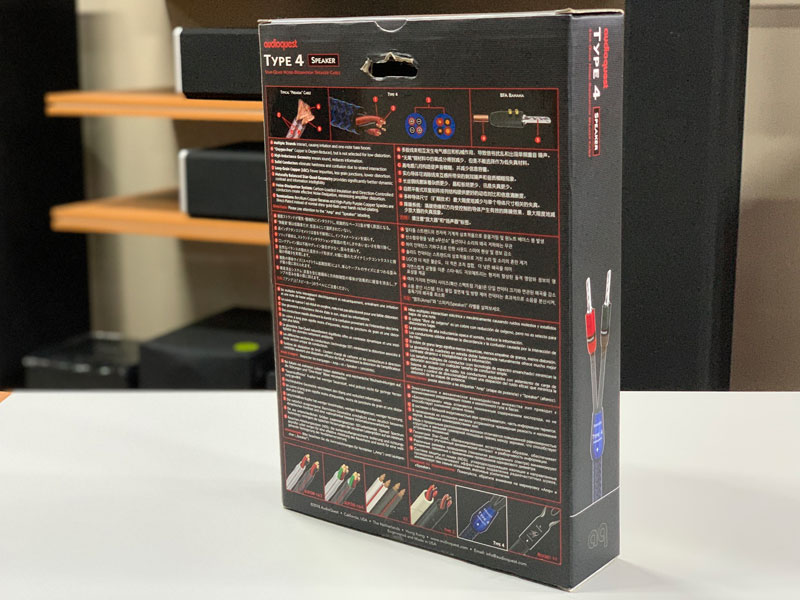 Dây loa AudioQuest Type 4 Star-Quad (dài 2 mét)-3