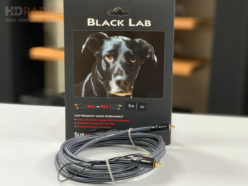 Dây Tín Hiệu Sub AudioQuest Black Lab, RCA (Độ dài 3 mét)-2