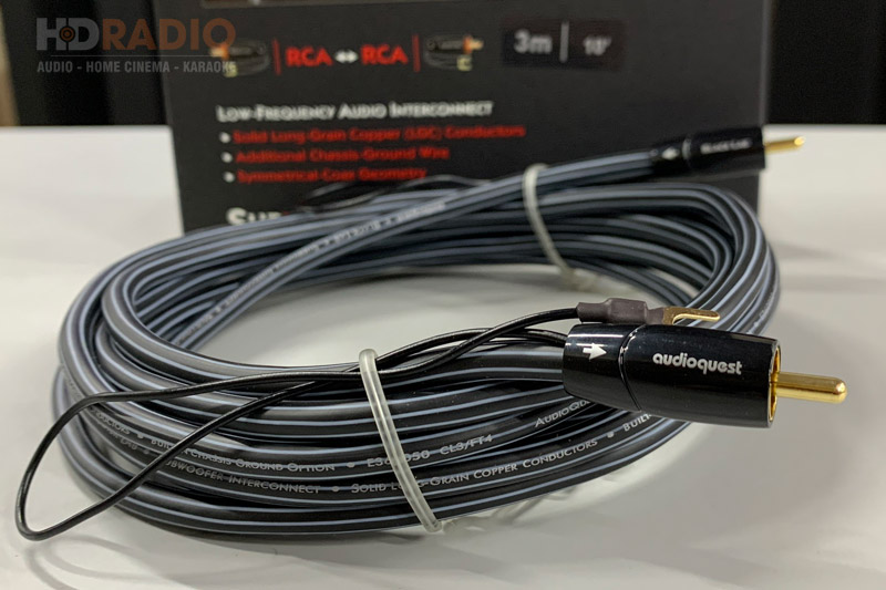 Dây Tín Hiệu Sub AudioQuest Black Lab, RCA (Độ dài 3 mét)-5