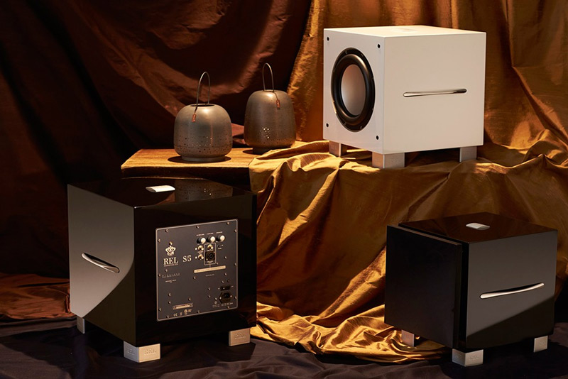 Loa sub Rel S5 SHO, Sub điện, 550W, Bass 30cm-8