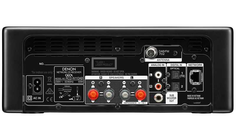 Dàn nghe nhạc mini DENON CEOL-N11DAB-11