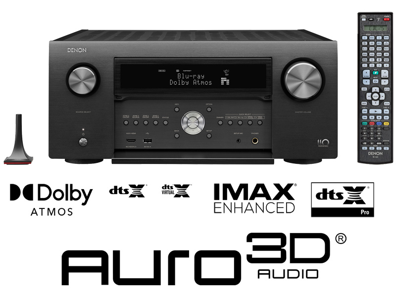 Amply Denon AVR A110 (Phiên Bản Sản Xuất Dành Cho Các Nước Châu Âu)-6