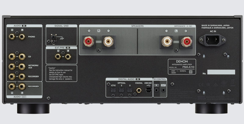 Amply DENON PMA-A110, 2 Kênh, 80W/CH (8 Ohm) (Made in Japan)-2