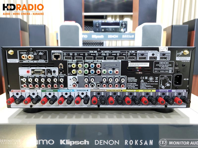 Amply Denon AVC-X3700H-3
