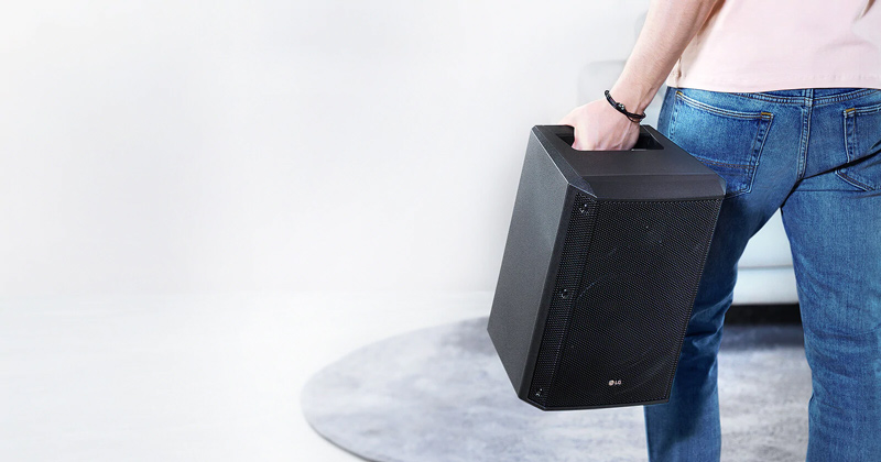 Loa LG XBOOM RM1, Pin 4h, Hỗ trợ karaoke-2