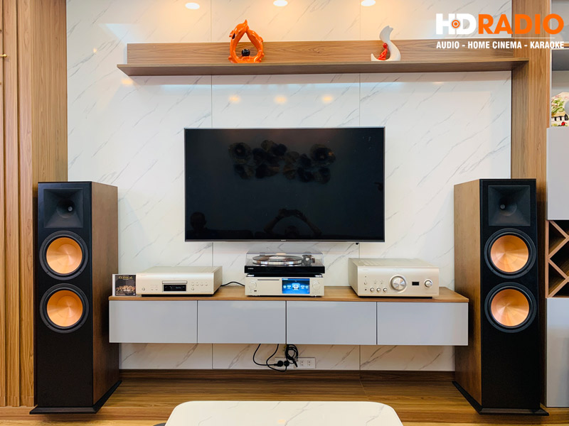 Dàn âm thanh nghe nhạc Cao Cấp Denon, Klipsch HD40 (Cocktail X50D, Yamaha TT N503, Denon DCD 2500NE, Denon PMA 2500NE, Klipsch SPL150, Klipsch RF7 III)-1
