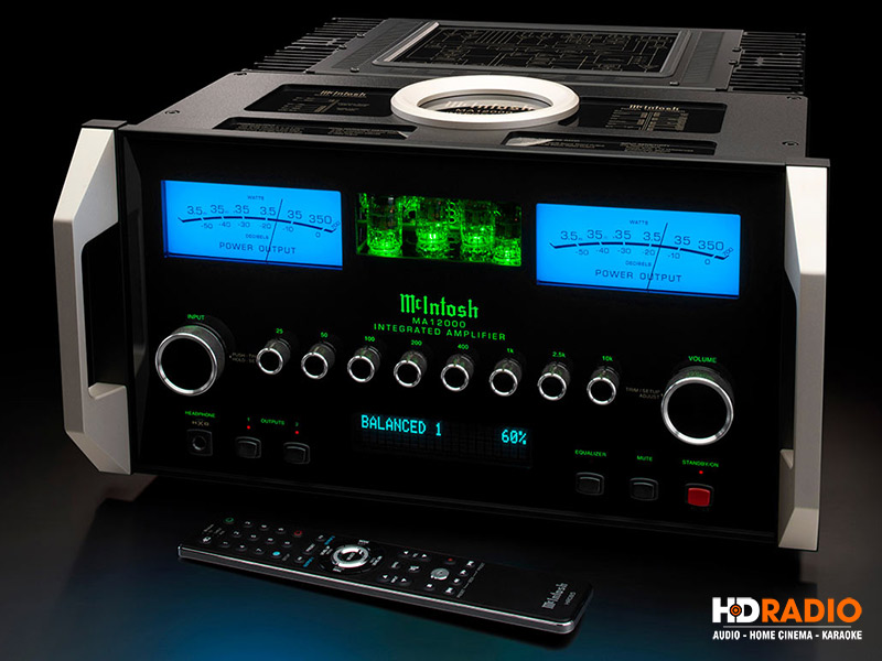 Amply McIntosh MA12000, 2 Kênh, 350W/CH-1