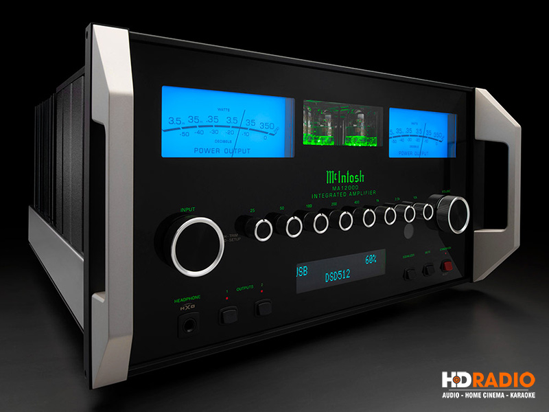 Amply McIntosh MA12000, 2 Kênh, 350W/CH-2