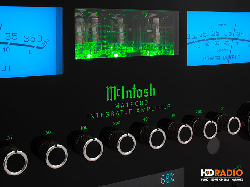 Amply McIntosh MA12000, 2 Kênh, 350W/CH-3