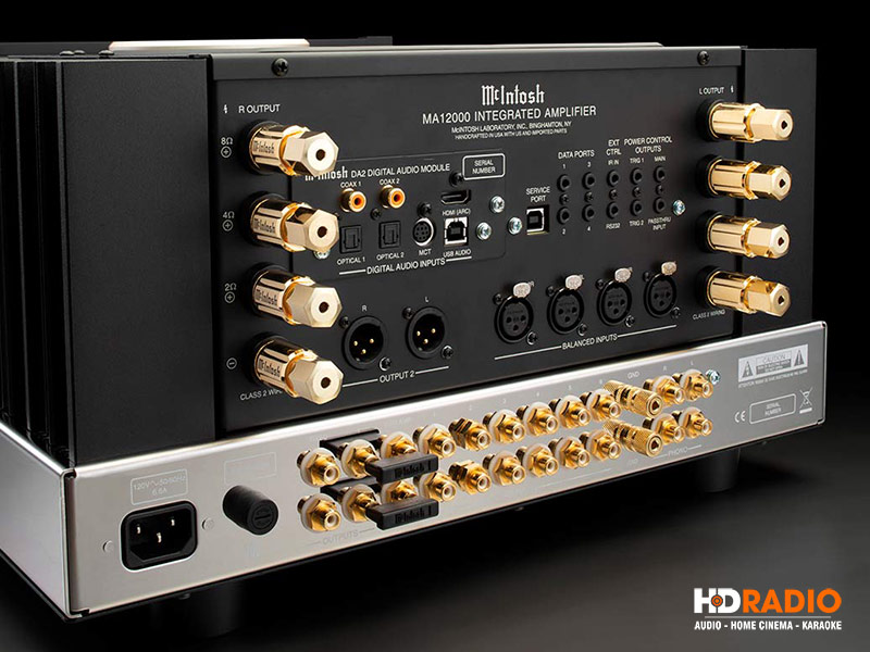 Amply McIntosh MA12000, 2 Kênh, 350W/CH-5