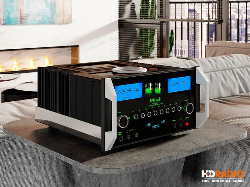 Amply McIntosh MA12000, 2 Kênh, 350W/CH-6