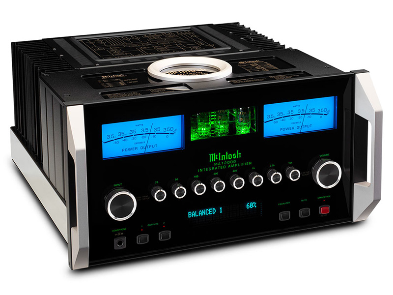 Amply McIntosh MA12000, 2 Kênh, 350W/CH-8